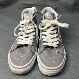 Vans grey Sk8-hi high top shoes